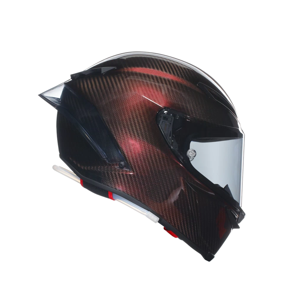 PISTA GP RR MONO RED CARBON MOTORBIKE FULL FACE HELMET E2206 DOT AGV